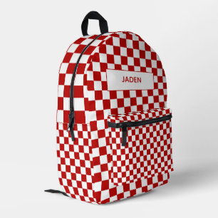 Niños Nombran Mochila Auto Carrera De Vuelta A La