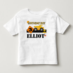 Niños o camisa del raglán del cumpleaños de la