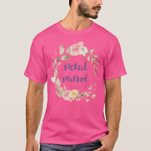 Niños Patrulla Petal Flor Niñas Camisa Niños Peque