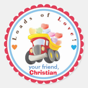 Niños Pegatinas El día de San Valentín - Niños Val