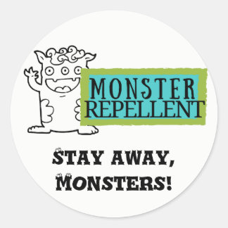Niños Pegatinas - Monster Repellent