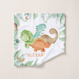 Niños pequeños dinosaurios