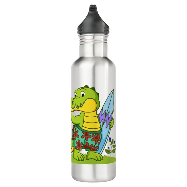 Niños Personalizado Alligator Botella de agua de a (Derecha)