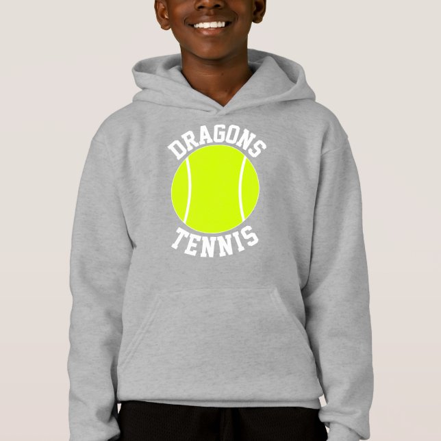 Niños Personalizado de tenis Nombre de equipo o Te (Anverso)