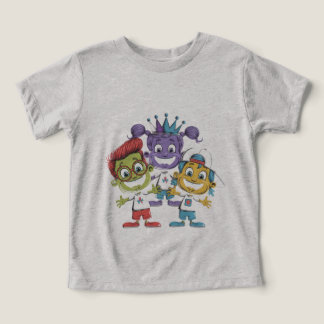 Niños Personalizados coloridos con expresiones lúg