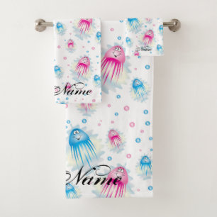 Niños personalizados con medusas de mar dulce