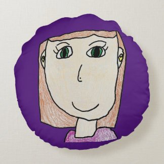 Niños personalizados de Oliva rodean a almohada