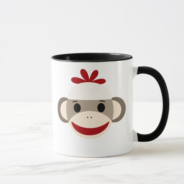 Niños personalizados golpean la taza de mono (Derecha)