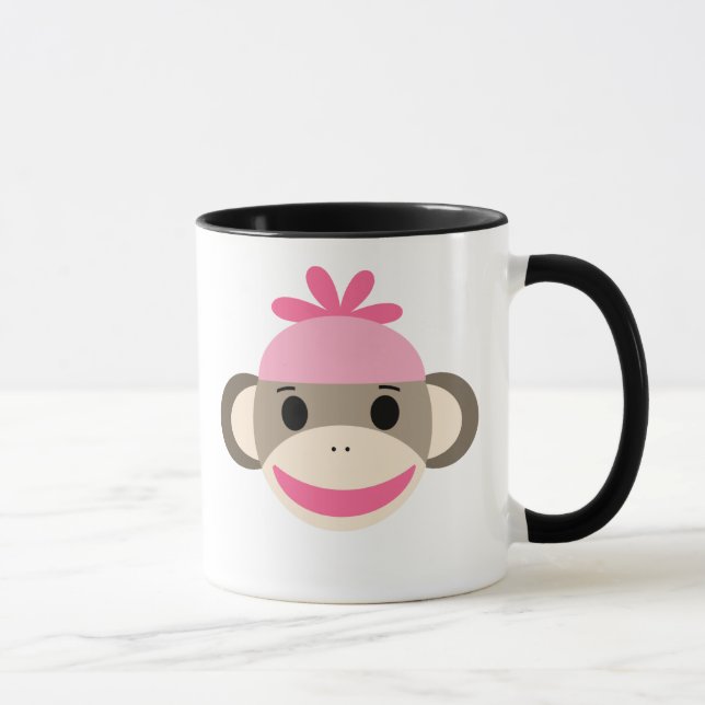 Niños personalizados golpean la taza de mono (Derecha)