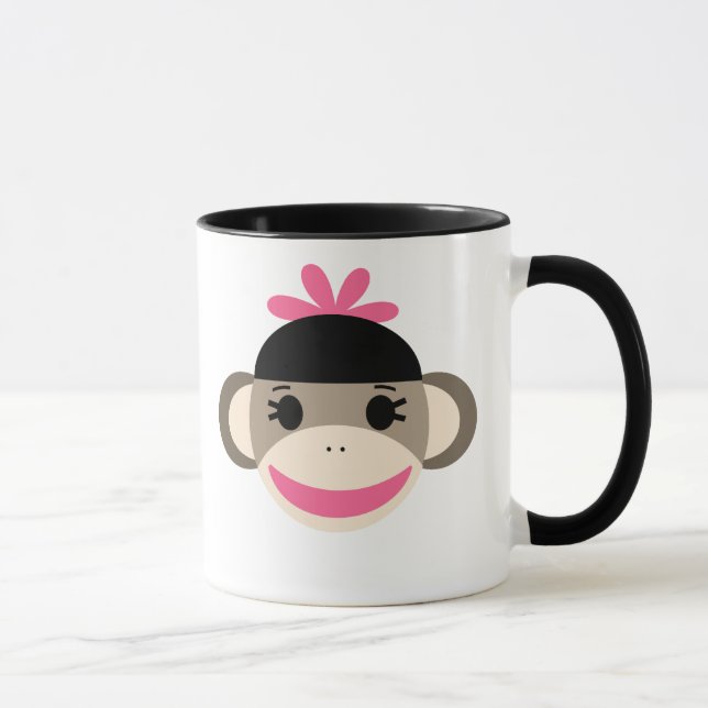 Niños personalizados golpean la taza de mono (Derecha)