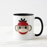 Niños personalizados golpean la taza de mono<br><div class="desc">Esta fresca taza de calcetín de mono puede ser totalmente personalizada agregando el nombre de su hijo,  etc. Si desea ayuda con la personalización,  haga clic en el vínculo de contacto de arriba para enviar un mensaje personal detallado al diseñador.</div>