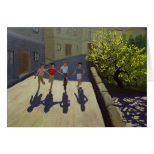 Niños que corren Lesbos 1999