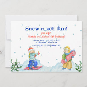 Niños que hacen la invitación de los deportes de