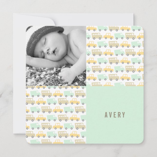 Niños retro Juguetes niño bebé foto anuncio de nac (Anverso)