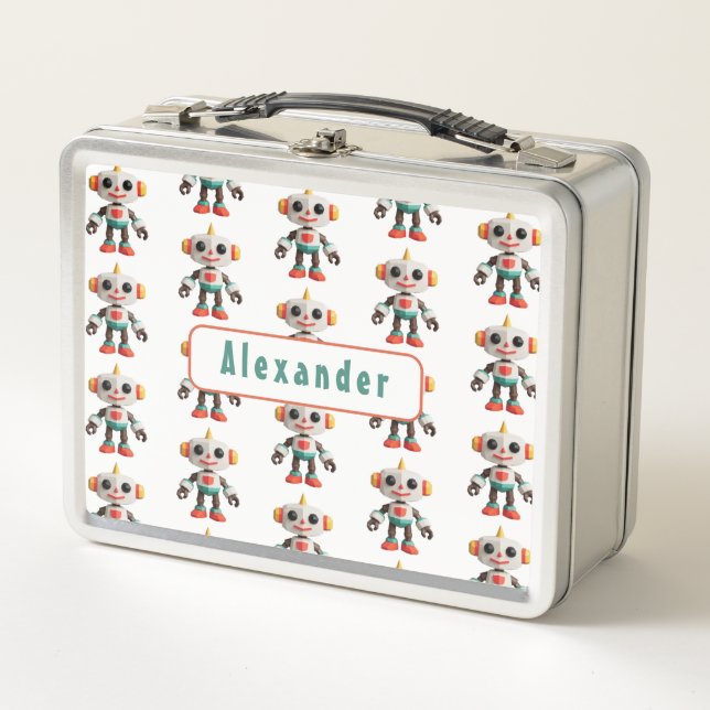 Niños Robot Personalizables (Anverso)