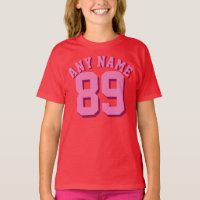 Niños rojos y rosados | Deportes Jersey Design