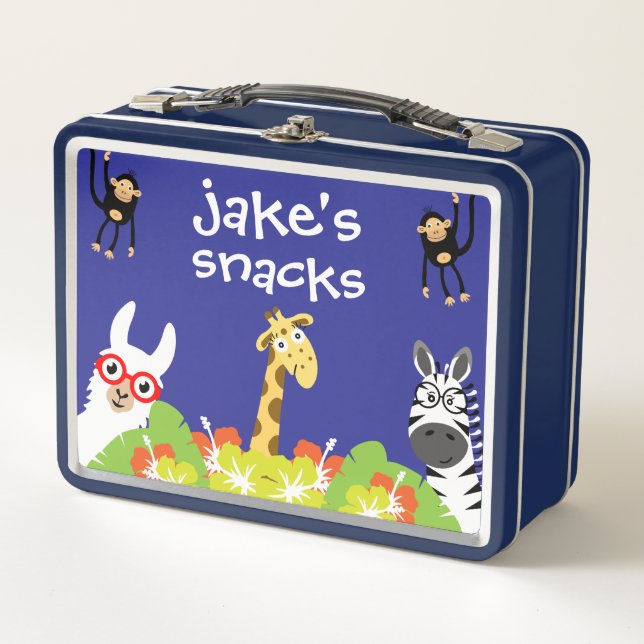 Niños Safari Comida Preescolar (Anverso)