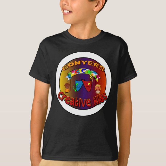 Niños se dedican a camisetas creativas para niños (Anverso)