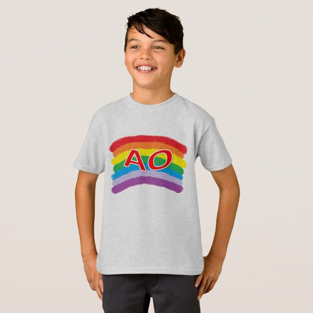Niños SIEMPRE EN camiseta (Anverso completo)