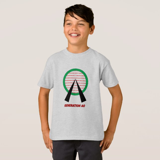 Niños SIEMPRE EN camiseta (Anverso completo)