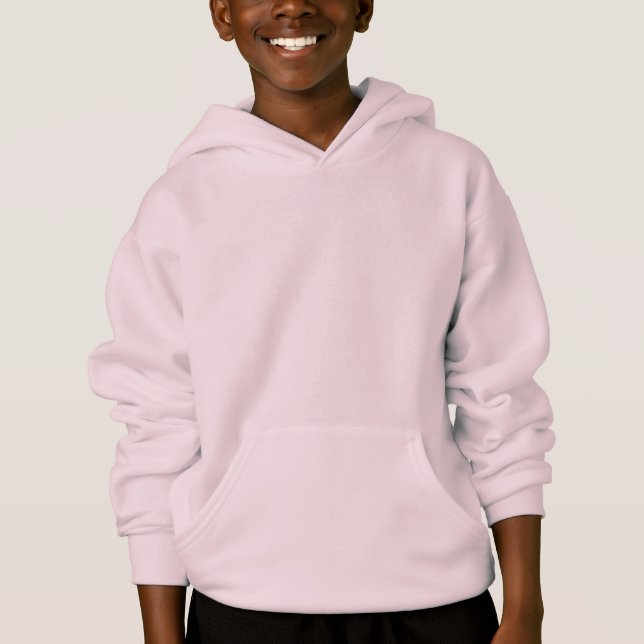 Niños Soy el Zipper Hoodie de valor (Anverso)