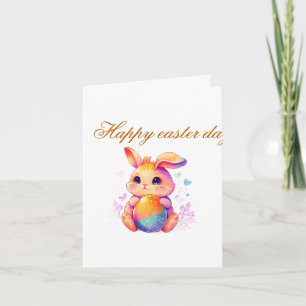 Niños, Tarjeta de fiesta de Pascua de primavera ed