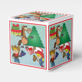 Niños Vaqueros Y Personalizados De Caballos Caja D