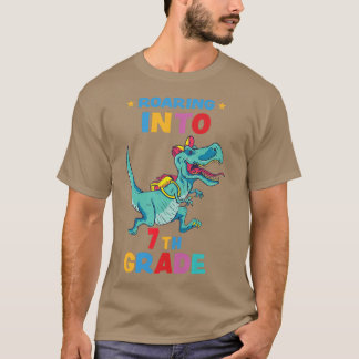 Niños yendo a la camiseta de 7º grado T Premium T-