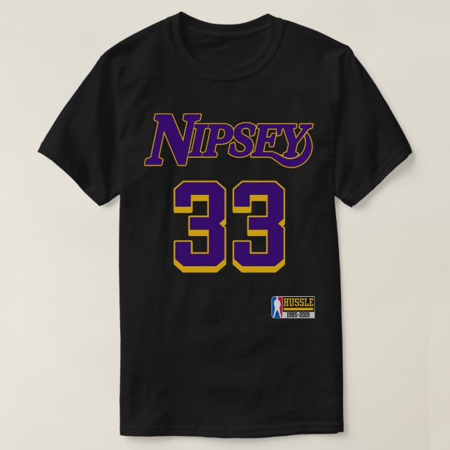 Nipsey Hussle Tribute Jersey (Diseño del anverso)