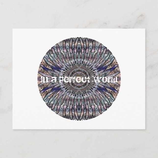 Nirvana.En la tarjeta postal del mundo perfecta (Anverso)