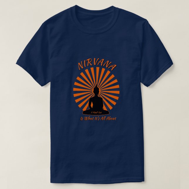 Nirvana - Una camiseta de MisterP (Diseño del anverso)