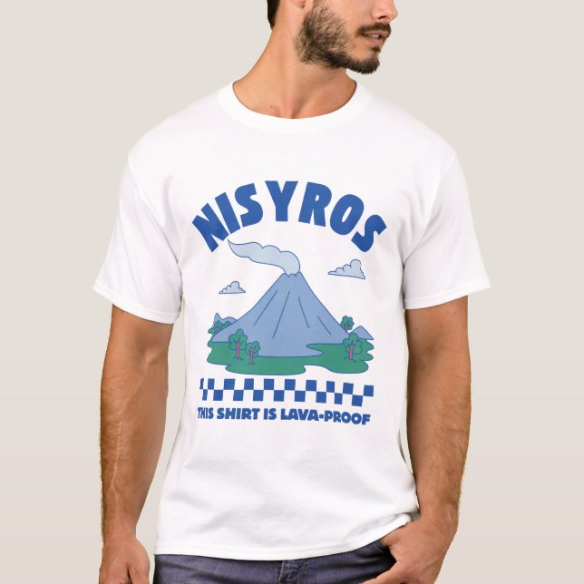 Nisyros: esta camiseta es a prueba de lava (Anverso)