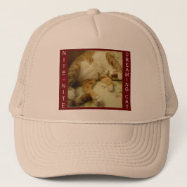 Nite Nite que soña los gorras de la malla del gato