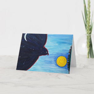 Nite persigue la tarjeta de felicitación del día