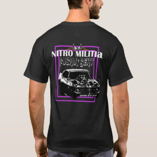 NITRO MILITIA camiseta de algodón negro #2