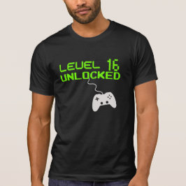 NIVEL 16 videojuego sin BLOQUEAR Camiseta 16º CUMP