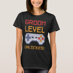 Nivel de Novio Desbloqueado Camiseta Retro de Game