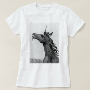 Nix - camiseta del perfil de BW