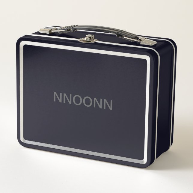 NNOONN SIMPLE LOGO LUNCH BOX (Anverso)