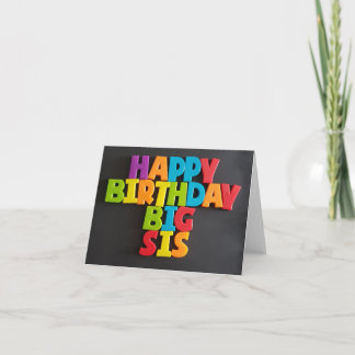 No: 183 FELIZ tarjeta SIS BIG CUMPLEAÑOS del TFDG