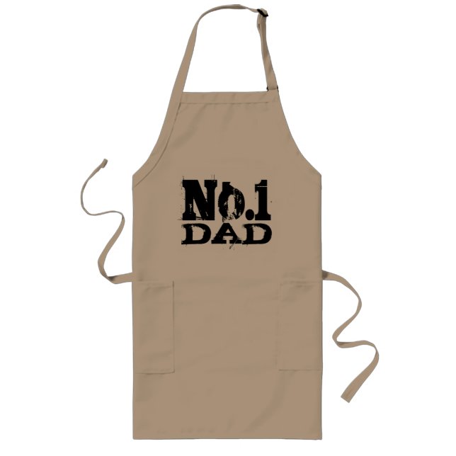 No. 1 El mejor delantal de barbacoa del mundo | Nú (Frente)