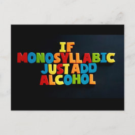 No: 96. SI MONOSYLLABIC... postal del TFDG