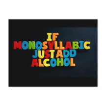 No: 96. SI MONOSYLLABIC... postal del TFDG