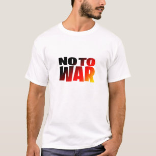 No A Las Camisetas De Guerra