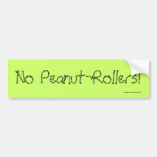 ¡No a los Cacahuetes! Pegatinas para coches