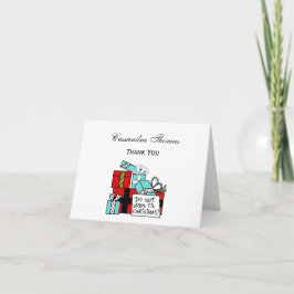 No abrir hasta que Navidad presente navidad