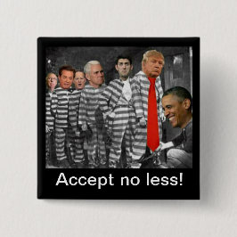 No acepte ningún menos botón