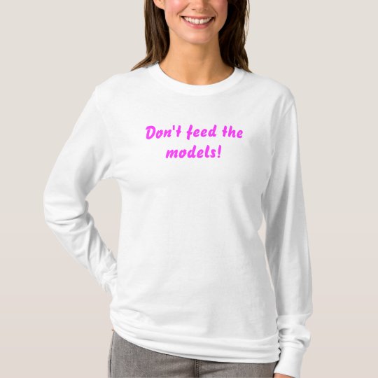 ¡No alimente los modelos! Sudadera con capucha