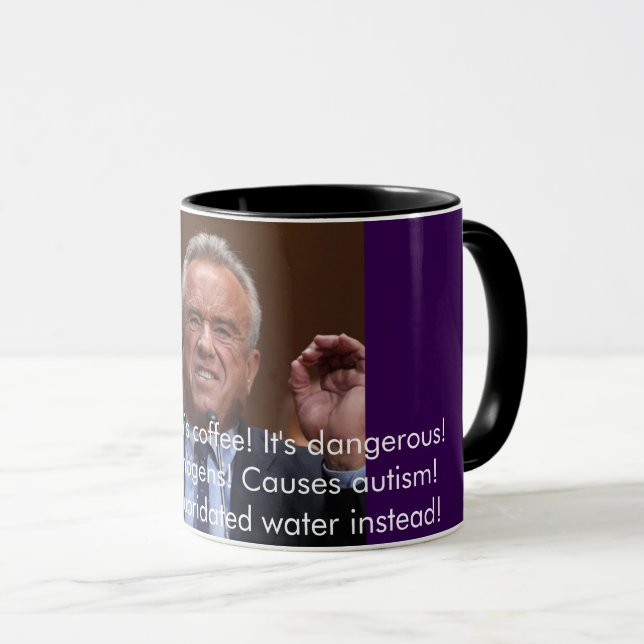 ¡No bebas este café! Taza (Anverso derecho)