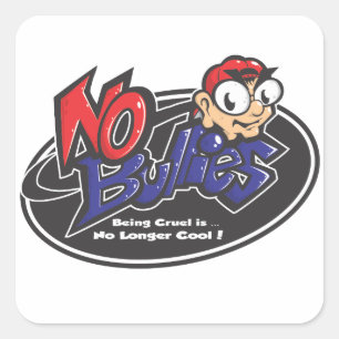 No Bullies Pegatinas